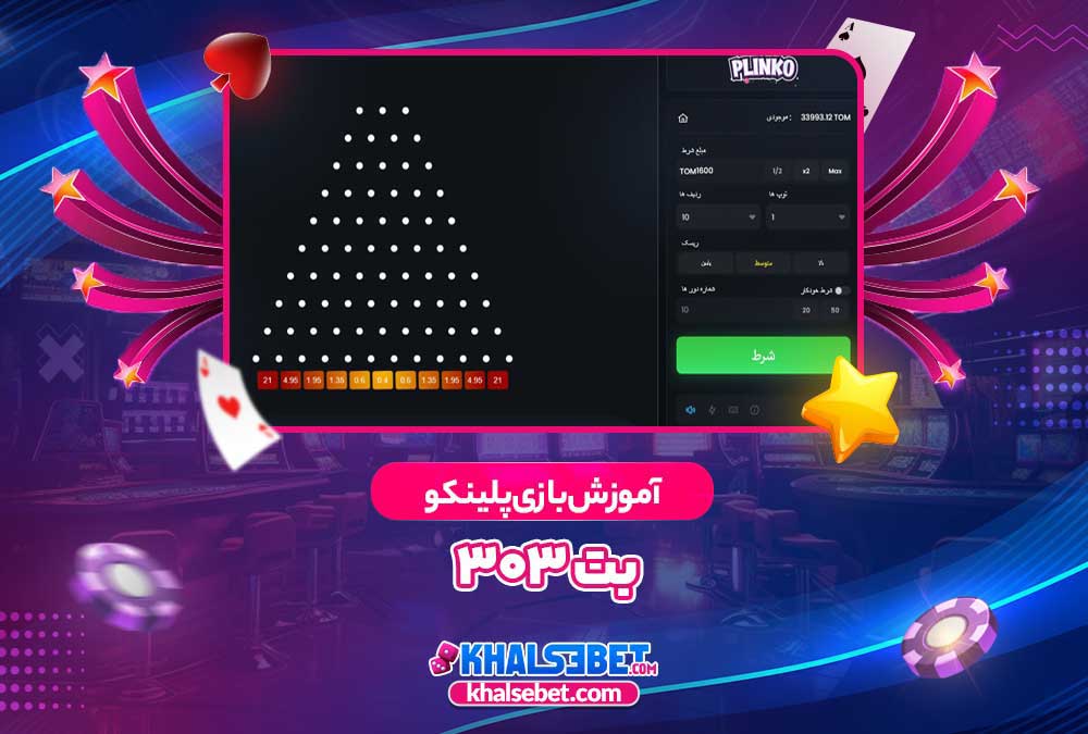 آموزش بازی پلینکو بت 303